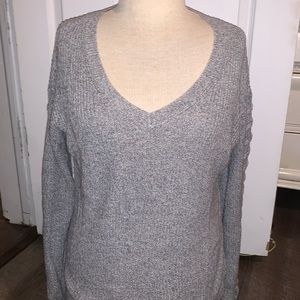 American eagle grey knit top